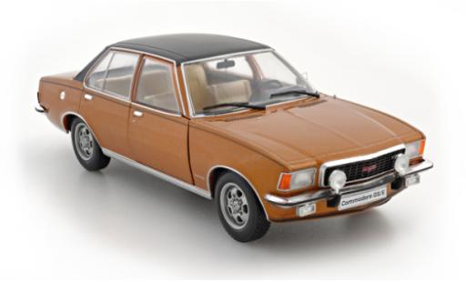 Opel Commodore 1/24 SpecialC B GS/E metallise marroneee 1972 modellino in miniatura