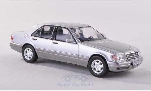 Mercedes 500 1/43 SpecialC SE (W140) grigio 1991 ohne Vitrine modellino in miniatura