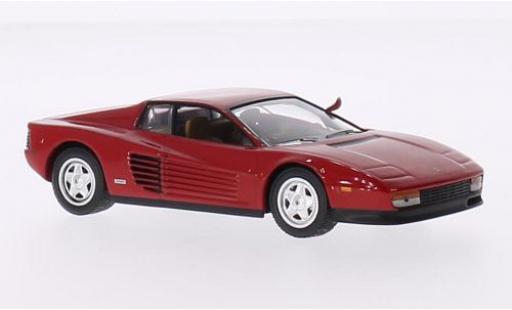 Ferrari Testarossa 1/43 SpecialC rosso sans Vitrine modellino in miniatura