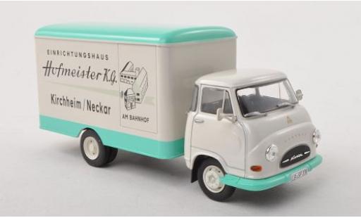 Hanomag Kurier 1/43 SpecialC Kasten Einrichtungshaus Hofmeister 1960 sans Vitrine modellino in miniatura