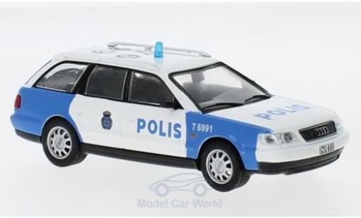 Audi A6 1/43 SpecialC Avant Polis ohne Vitrine modellino in miniatura