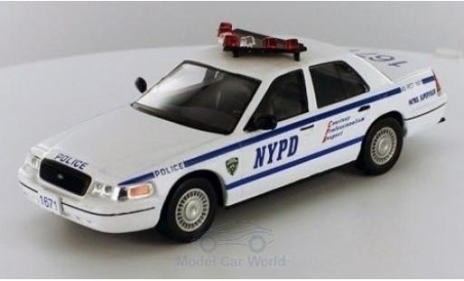 Ford Crown 1/43 SpecialC Victoria NYPD ohne Vitrine modellino in miniatura