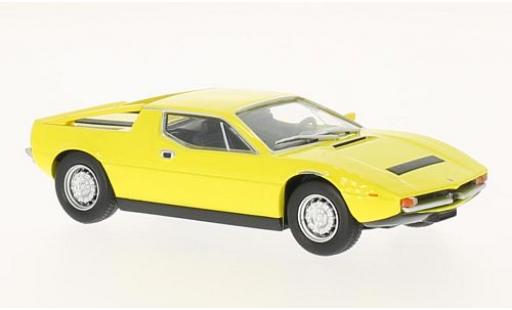Maserati Merak 1/43 SpecialC 3000 SS giallo 1972 sans Vitrine modellino in miniatura
