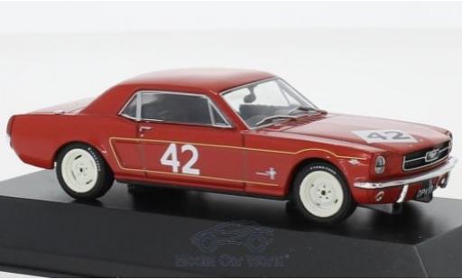 Ford Mustang 1/43 SpecialC No.42 Weybridge Engineering Co. BTCC 1965 R.Pierpoint modellino in miniatura