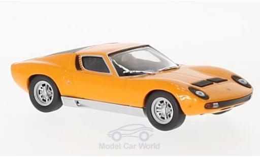 Lamborghini Miura 1/43 SpecialC P400 orange 1966 modellino in miniatura