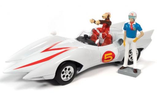 Speed Racer Mach 5 1/18 Auto World #5 1:18 modellino in miniatura