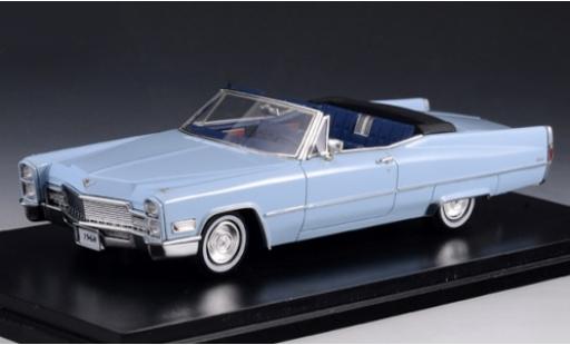 Cadillac Deville 1/43 Stamp Models DeVille Convertibile blu 1968 Verdeck geöffnet modellino in miniatura