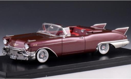 Cadillac Eldorado 1/43 Stamp Models Biarritz metallico porpora 1957 modellino in miniatura