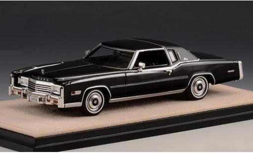 Cadillac Eldorado 1/43 Stamp Models Biarritz nero 1978 modellino in miniatura
