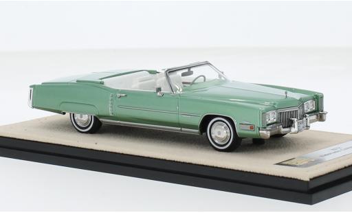 Cadillac Eldorado 1/18 Stamp Models Cabriolet metallise grün 1972 1:18 modellino in miniatura