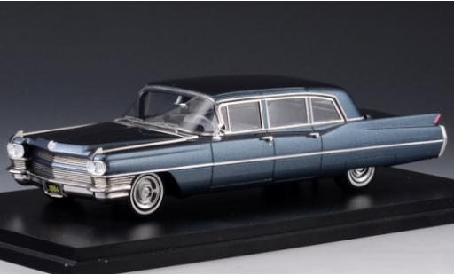 Cadillac Fleetwood 1/43 Stamp Models 75 Limousine metallico blu 1964 modellino in miniatura