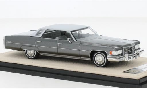 Cadillac Deville 1/43 Stamp Models DeVille Sedan metallise grigio 1976 modellino in miniatura