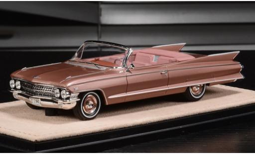 Cadillac Eldorado 1/43 Stamp Models Biarritz metallise rosa 1961 modellino in miniatura