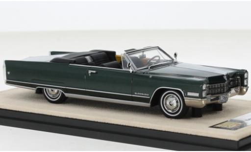 Cadillac Eldorado 1/43 Stamp Models Convertibile verde foncé 1966 modellino in miniatura
