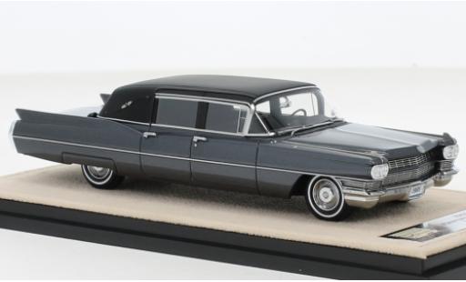 Cadillac Fleetwood 1/43 Stamp Models formel Limousine Landau Top metallise grigio/nero 1968 modellino in miniatura