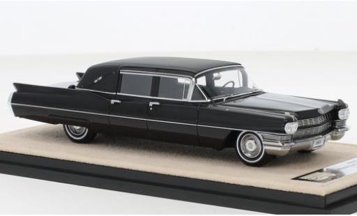 Cadillac Fleetwood 1/43 Stamp Models formel Limousine Landau Top nero 1968 modellino in miniatura