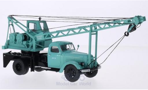 Zil 164 1/43 Start Scale Models ZIL türkis AK-75 Kranwagen Ausstellungsfahrzeug modellino in miniatura