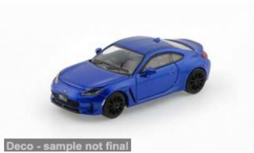 Subaru BRZ 1/64 BM Creations blau 1:64 modellino in miniatura