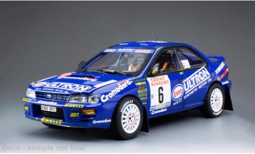 Modellini auto Subaru Impreza 555 Rally San Remo 1995 #6 P.Liatti/A.Alessandrini 1/18 Sun Star