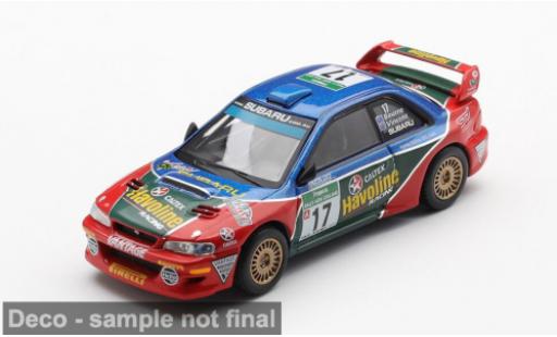 Subaru Impreza 1/64 Mini GT WRC98 Rally Neuseeland 2000 #17 1:64 modellino in miniatura