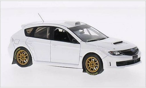 Subaru Impreza STI 1/43 IXO bianco 2011 modellini auto