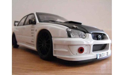 Subaru Impreza WRX 1/18 Autoart 2003 plain body white modellini auto