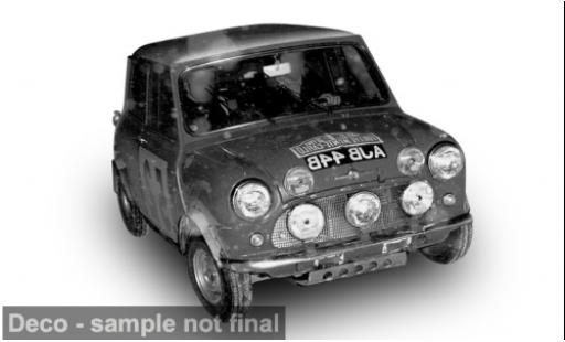 Mini Cooper 1/12 Sun Star Bmw S Rally Monte Carlo 1965 #52 1:12 modellino in miniatura