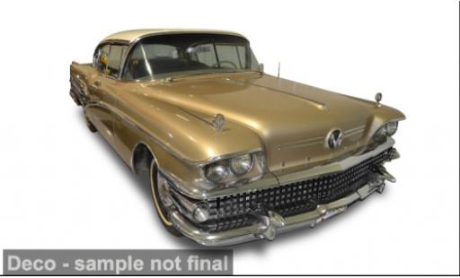 Buick Limited 1/18 Sun Star Riviera Coupe gold 1958 1:18 modellino in miniatura