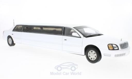 Cadillac Deville 1/18 Sun Star DeVille Limousine bianco 2004 modellino in miniatura