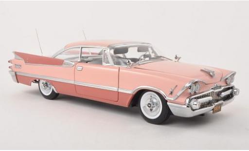 Dodge Custom Royal Lancer 1/18 Sun Star Hard Top rosa/rosa 1959 1:18 modellino in miniatura