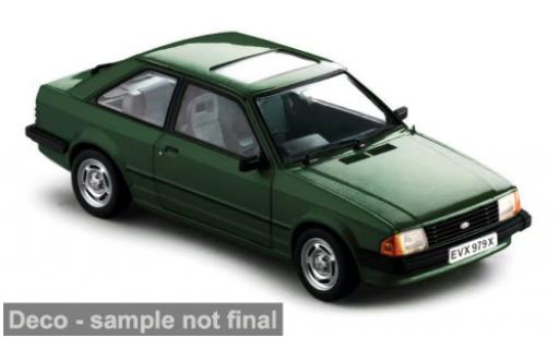Ford Escort 1/18 Sun Star MK III GL grün 1981 1:18 modellino in miniatura