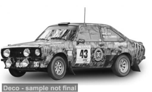 Ford Escort 1/18 Sun Star RS 1800 Rally New York 2023 #43 1:18 modellino in miniatura