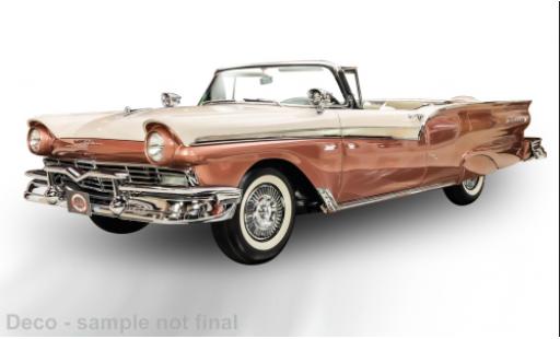 Ford Fairlane 1/18 Sun Star 500 Skyliner bronze/beige 1957 1:18 modellino in miniatura