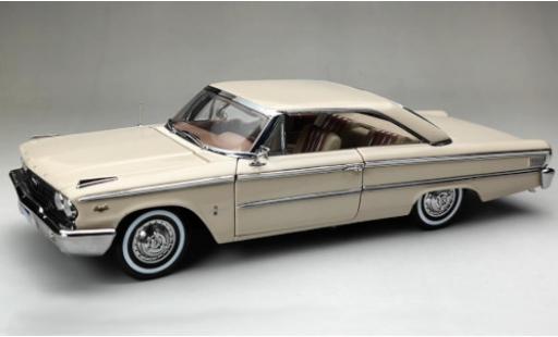 Ford Galaxy 1/18 Sun Star Galaxie 500 XL Hardtop beige 1963 modellino in miniatura
