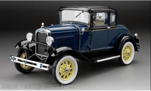Ford Model A 1/18 Sun Star Coupe blau/schwarz 1931 1:18 modellino in miniatura
