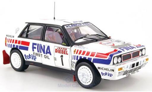 Lancia Delta 1/18 Sun Star HF Integrale 16V No.1 Fina Rallye WM Rallye Sanremo 1991 D.Auriol/B.Occelli modellino in miniatura