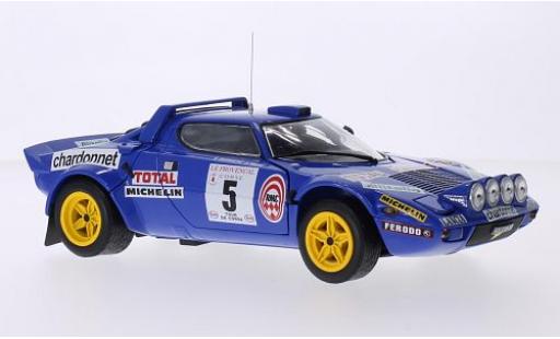 Lancia Stratos 1/18 Sun Star HF Rally No.5 Rallye WM Tour de Corse 1976 y compris les Abdeckung pour Zusatzscheinwerfer B.Darniche/A.Mahe modellino in miniatura