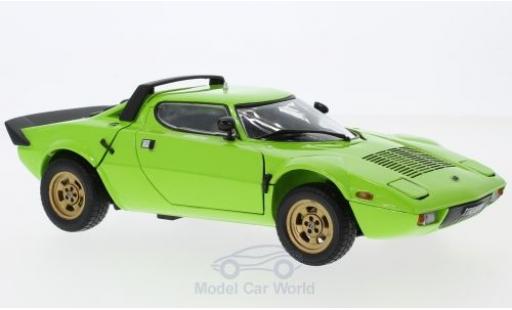 Lancia Stratos 1/18 Sun Star Stradale verde 1975 ohne Vitrine modellino in miniatura