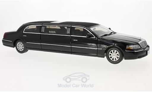 Lincoln Town Car 1/18 Sun Star Limousine nero 2003 modellino in miniatura
