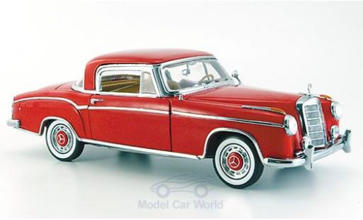 Mercedes 220 1/18 Sun Star SE rosso 1958 ohne Vitrine modellino in miniatura