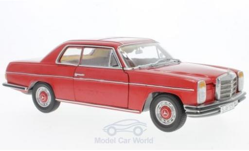 Mercedes 280 1/18 Sun Star C/8 Coupe rosso 1973 modellino in miniatura