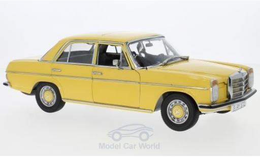 Mercedes Strich 1/18 Sun Star 8 Saloon giallo 1968 modellino in miniatura