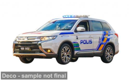 Mitsubishi Outlander 1/43 Sun Star 2018 Police (MYS) 1:43 modellino in miniatura