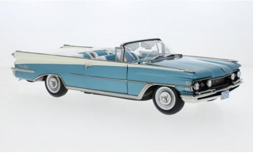 Oldsmobile 98 1/18 Sun Star Cabriolet metallise blau/weiss 1959 1:18 modellino in miniatura