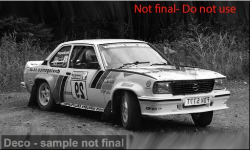 Opel Ascona 1/18 Sun Star 400 Historic 2016 #29 1:18 modellino in miniatura