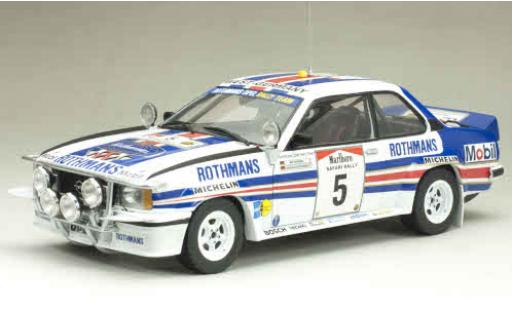 Opel Ascona 1/18 Sun Star B 400 No.5 Rothmans Rallye WM Safari Rally 1982 avec Decals W.Röhrl/C.Geistdörfer modellino in miniatura