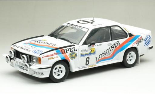 Opel Ascona 1/18 Sun Star B 400 No.6 Irmscher Longines Rally Lana 1982 J-P.Balmer/F.Cavalli modellino in miniatura