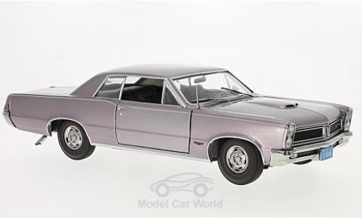 Pontiac GTO 1/18 Sun Star metallico lila 1965 modellino in miniatura