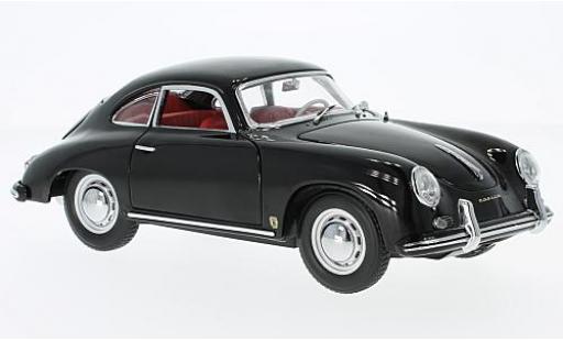 Porsche 356 1/18 Sun Star A 1500 GS Carrera GT nero 1957 sans Vitrine modellino in miniatura