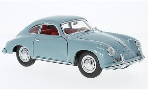 Porsche 356 1/18 Sun Star A GS Carrera GT blu 1957 sans Vitrine modellino in miniatura